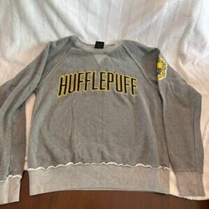 harry potter hufflepuff double stitch crewneck size Small